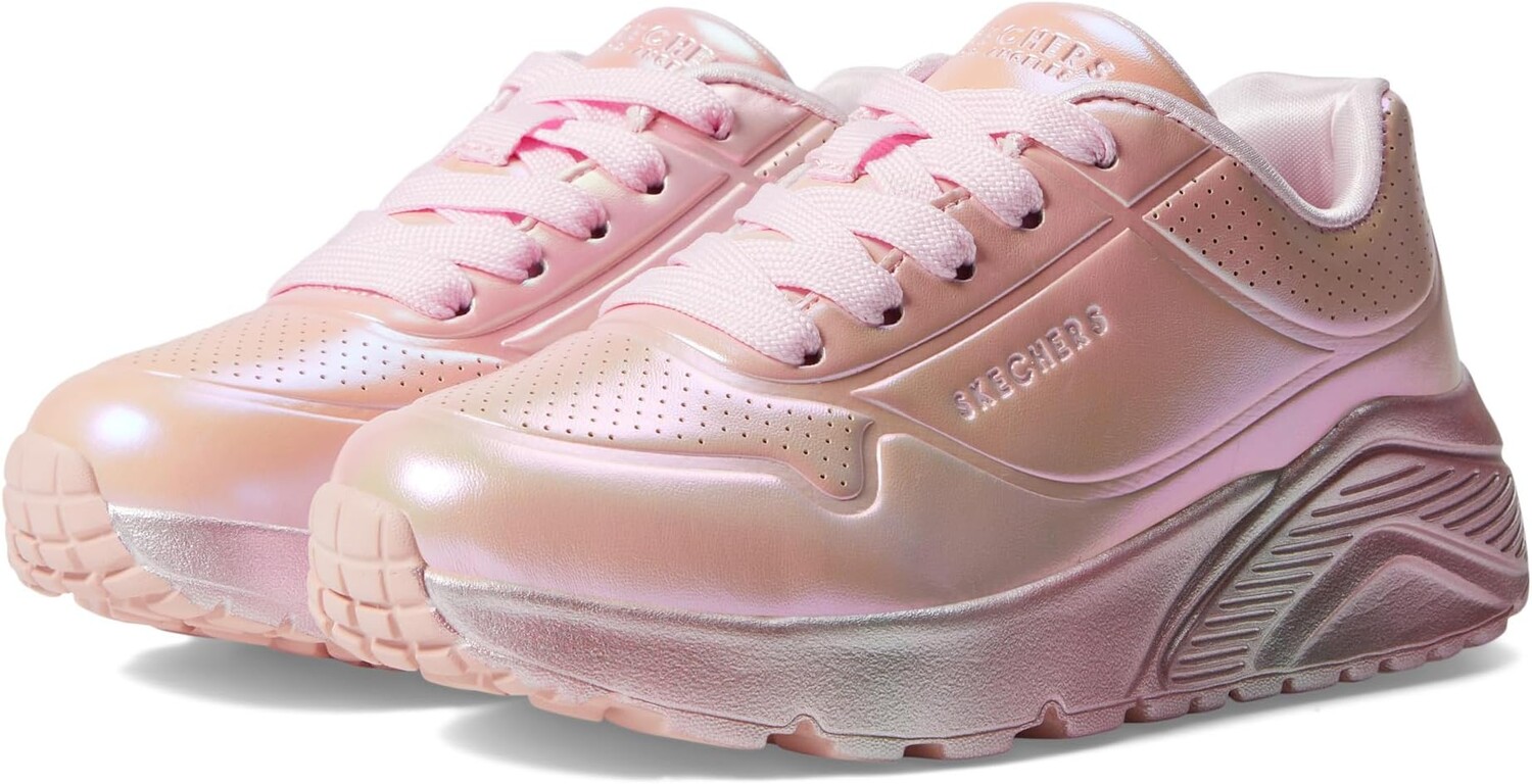 

Кроссовки Uno Lite - Metallic Moves 310397L SKECHERS KIDS, цвет Light Pink/Multi