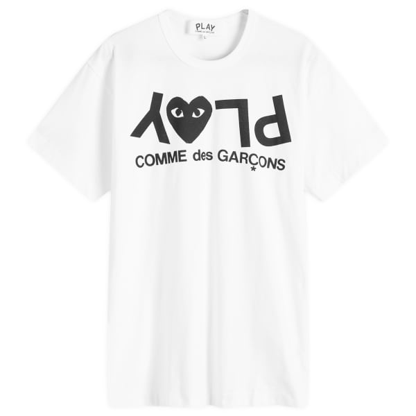 

Футболка с логотипом Comme Des Garçons Play, белый