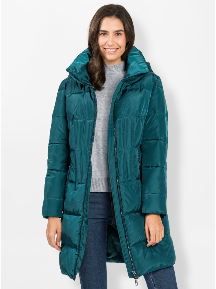 

Стеганое пальто цвета петроль WITT WEIDEN