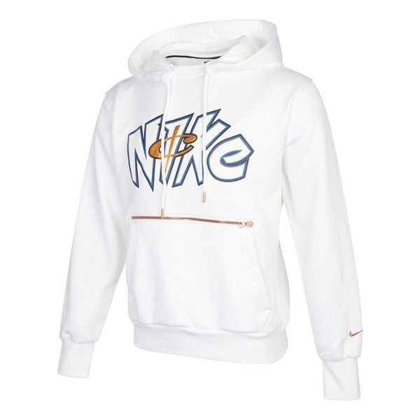 

Толстовка premium casual sports knit pullover white Nike, белый