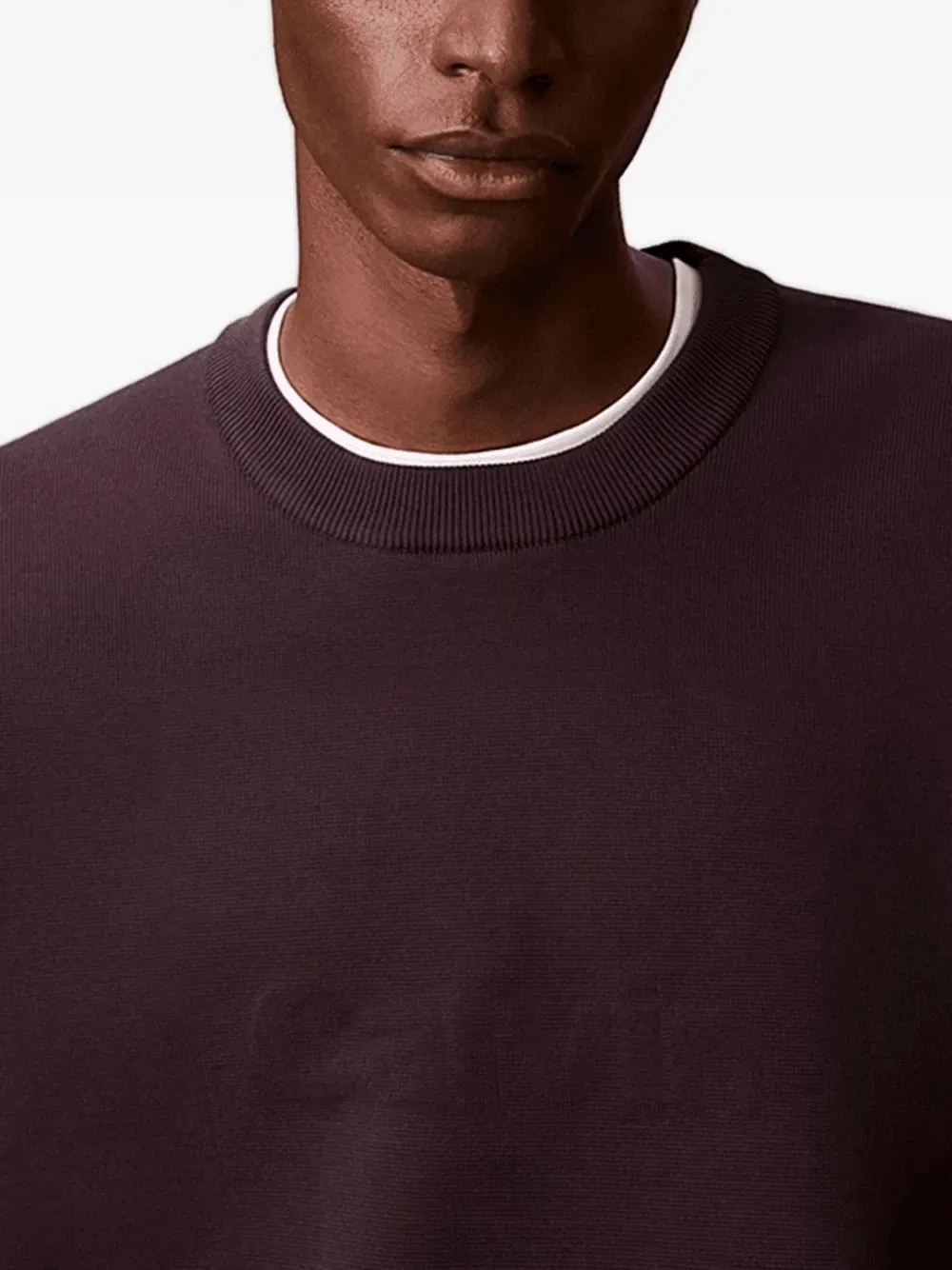 Толстовка с круглым вырезом Calvin Klein, фиолетовый — фото 3
