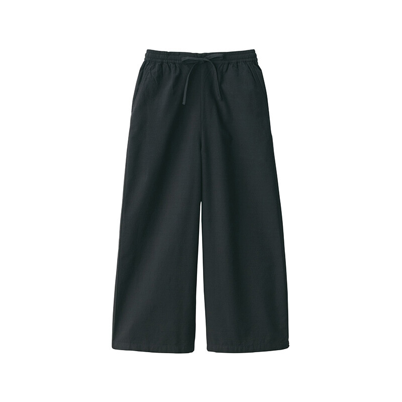 

Брюки широкие Muji хлопковые, черный