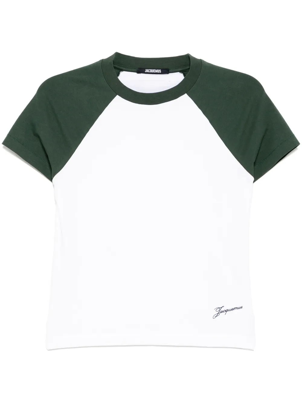 

Футболка с круглым вырезом JACQUEMUS, белый