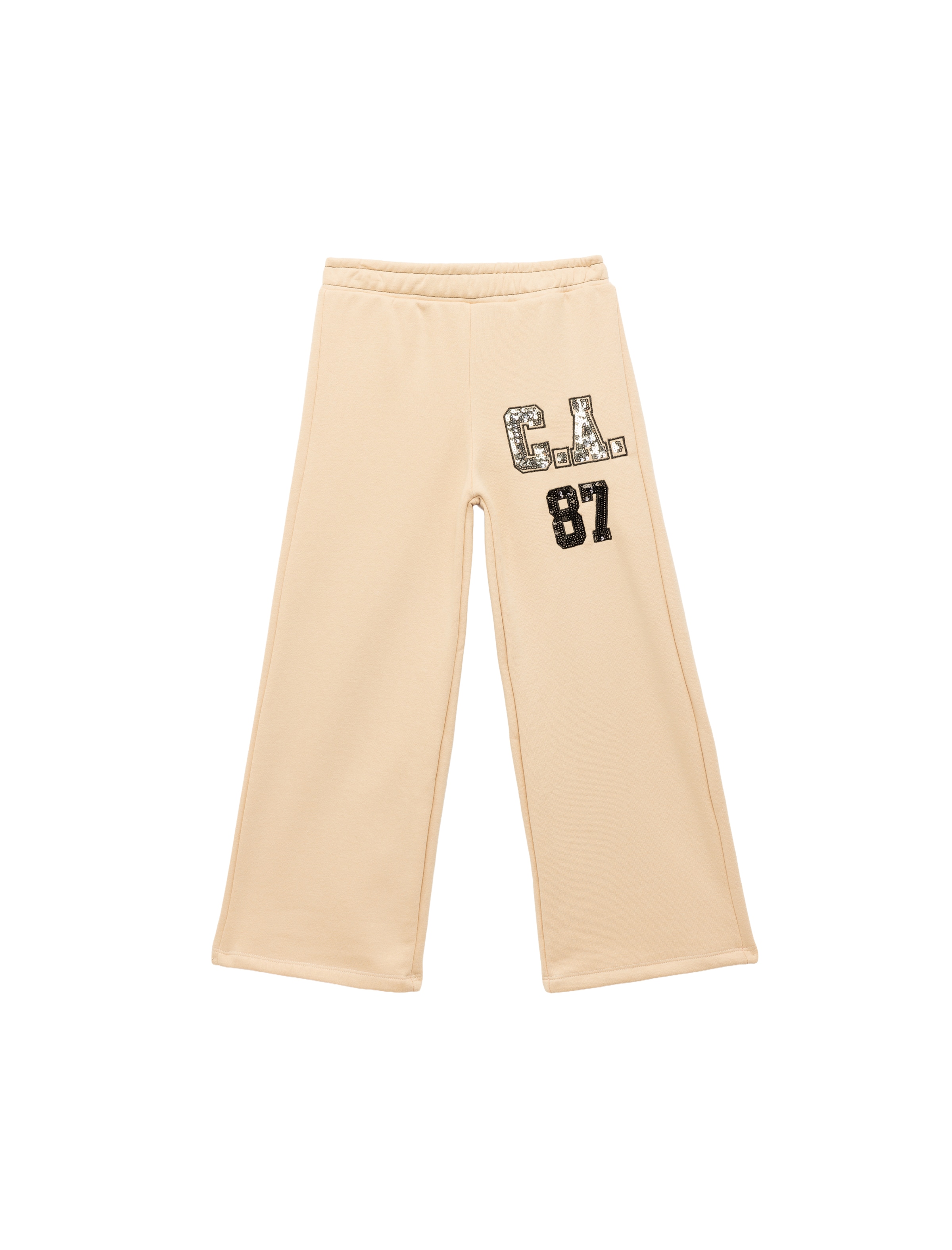 

Koton Широкие брюки в бежевом цвете