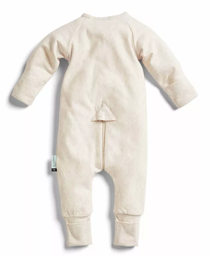 Детский комбинезон с длинным рукавом 1.0 Thermal Overall Grade Romper ergoPouch, белый — фото 2