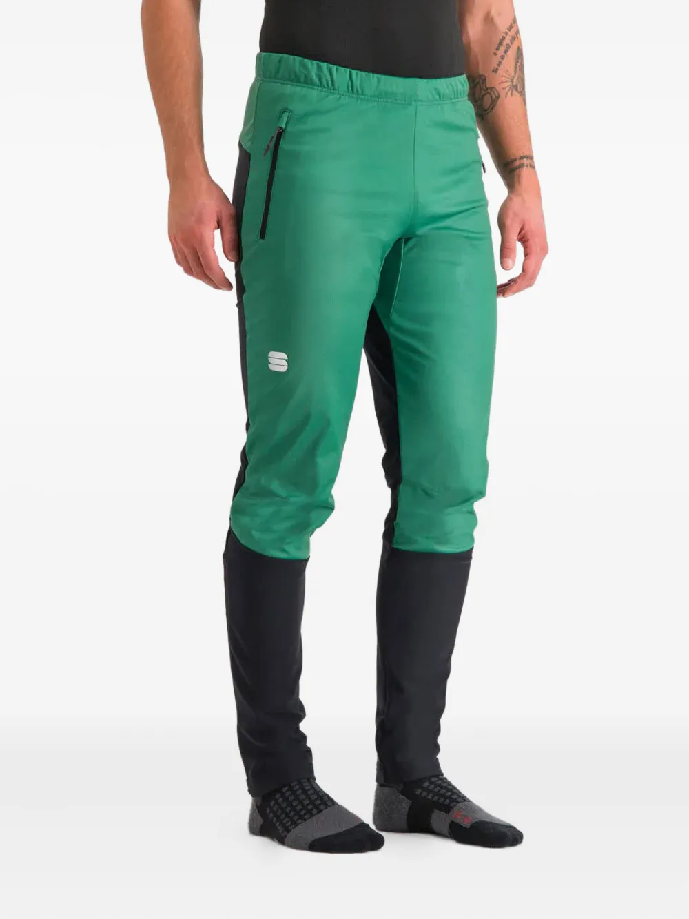 

Спортивные брюки с вышитым логотипом SPORTFUL, зеленый