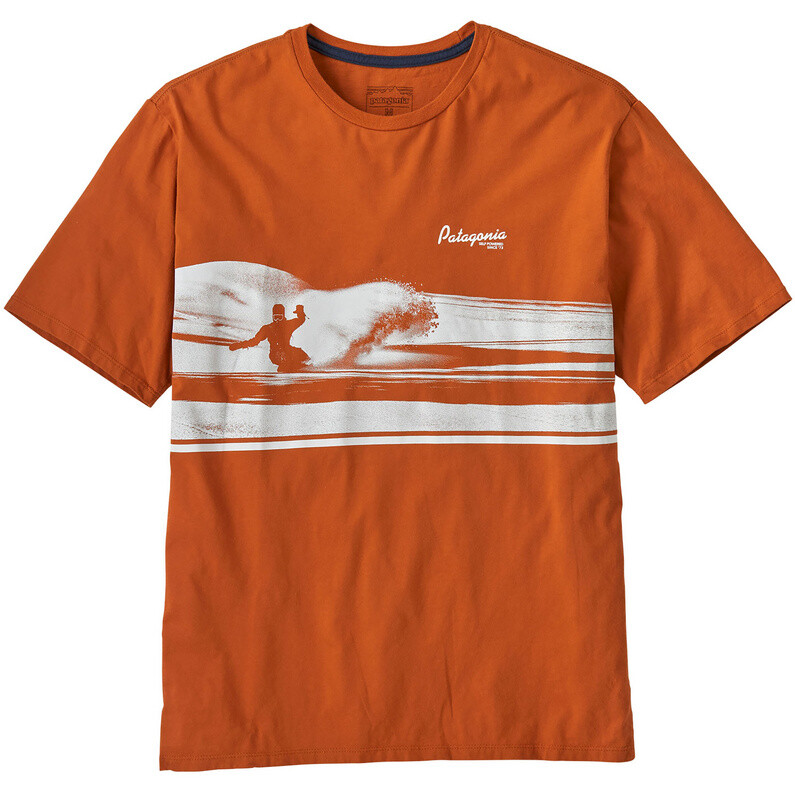 

Мужская футболка Self Power из органического материала Patagonia, цвет Redtail Rust