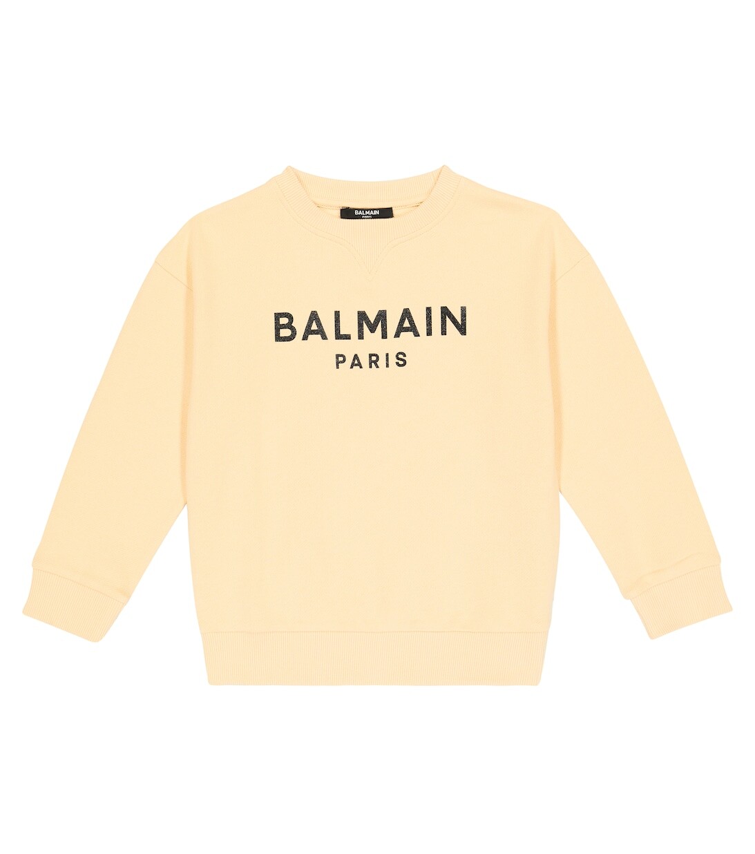 

Толстовка из хлопкового джерси с логотипом Balmain, разноцветный