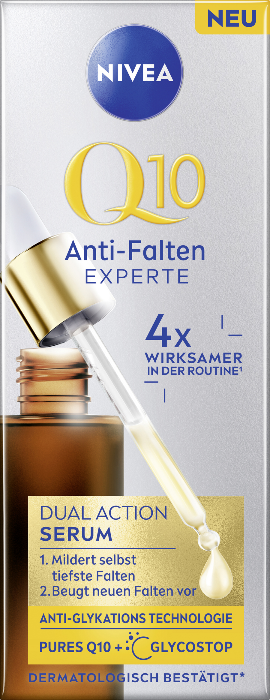 

Сыворотка для лица NIVEA Q10 Anti-Falten Experte Dual Action Serum