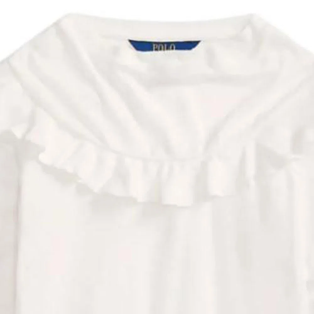 Футболка Classic Version Kids' Polo Ralph Lauren, White — фото 4