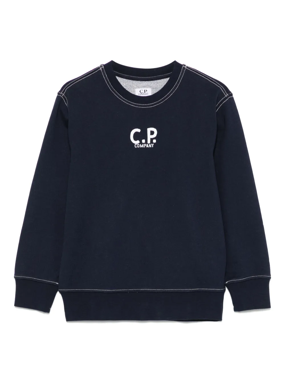 

Толстовка с логотипом C.P. Company Kids, синий