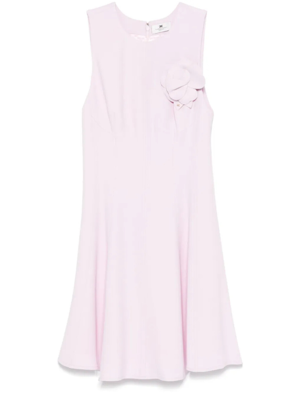 

Платье мини из крепа Elisabetta Franchi, розовый