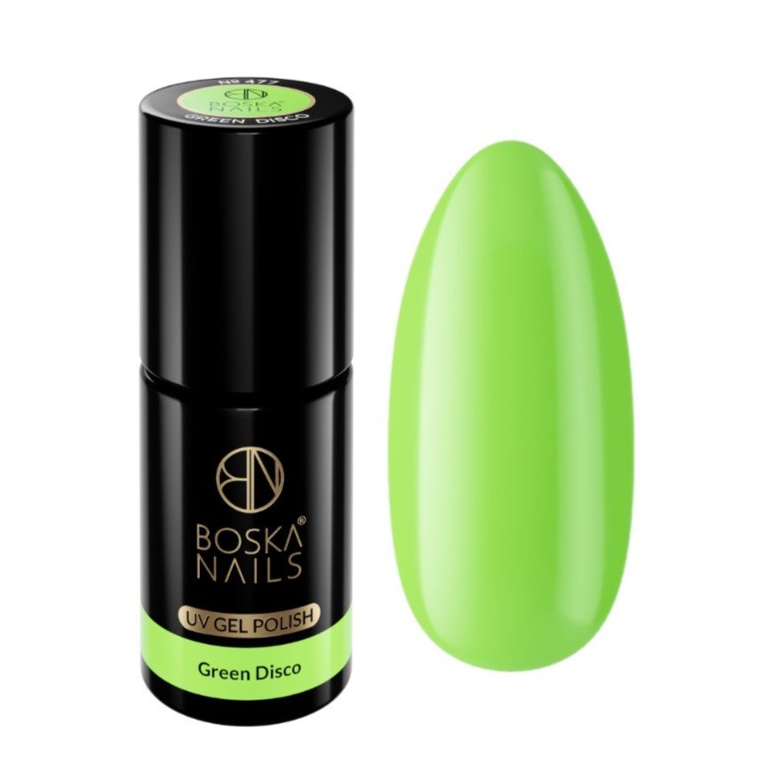 

Гибридный лак BOSKA NAILS Green Disco 477 - 6 мл