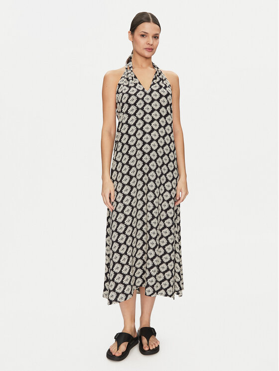 

Пляжное платье свободного кроя Mara Sarong Banana Moon, черный