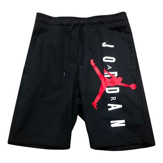 

Шорты мужские трикотажные спортивные повседневные короткие Air Jordan, черный