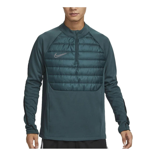 

Толстовка Nike Therma-FIT Academy Winter Warrior Drill Top 'Green', зеленый