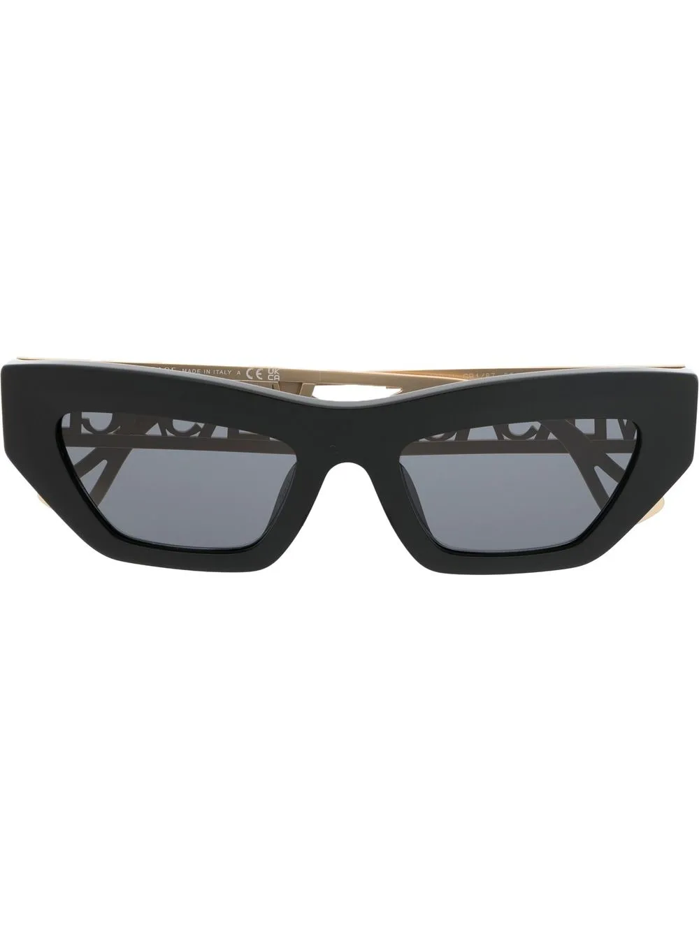 

Солнцезащитные очки с логотипом Versace Eyewear, черный