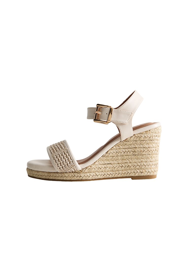 Босоножки на танкетке WIDE FIT - Espadrilles New Look Wide Fit, белый — фото 2