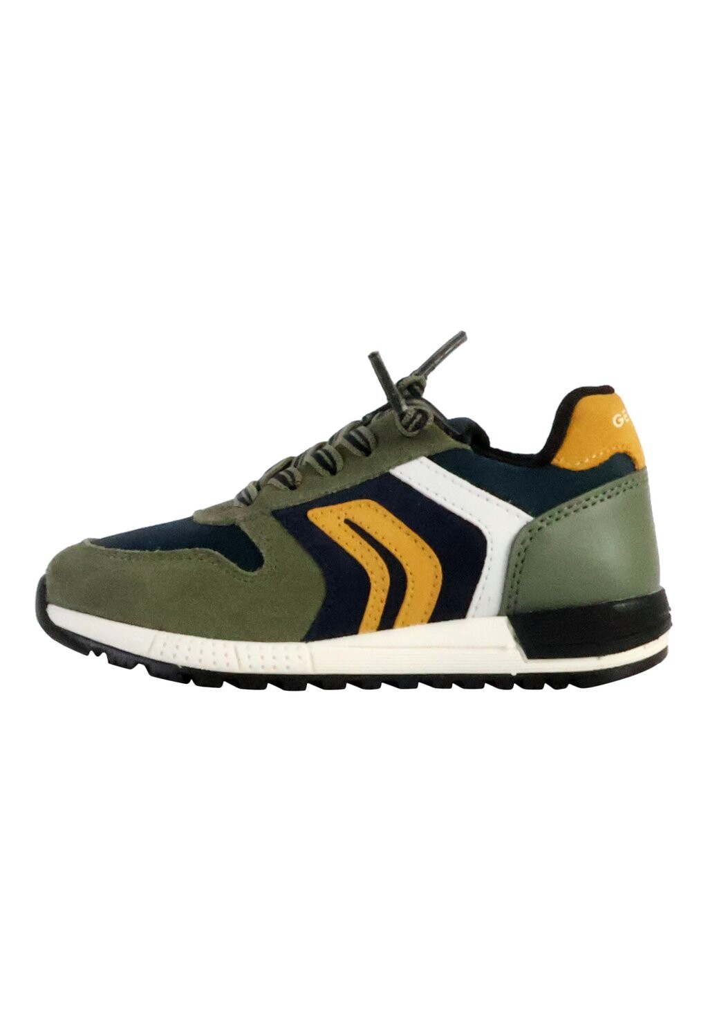 

Кроссовки низкие BASKET ALBEN Geox, цвет military marine