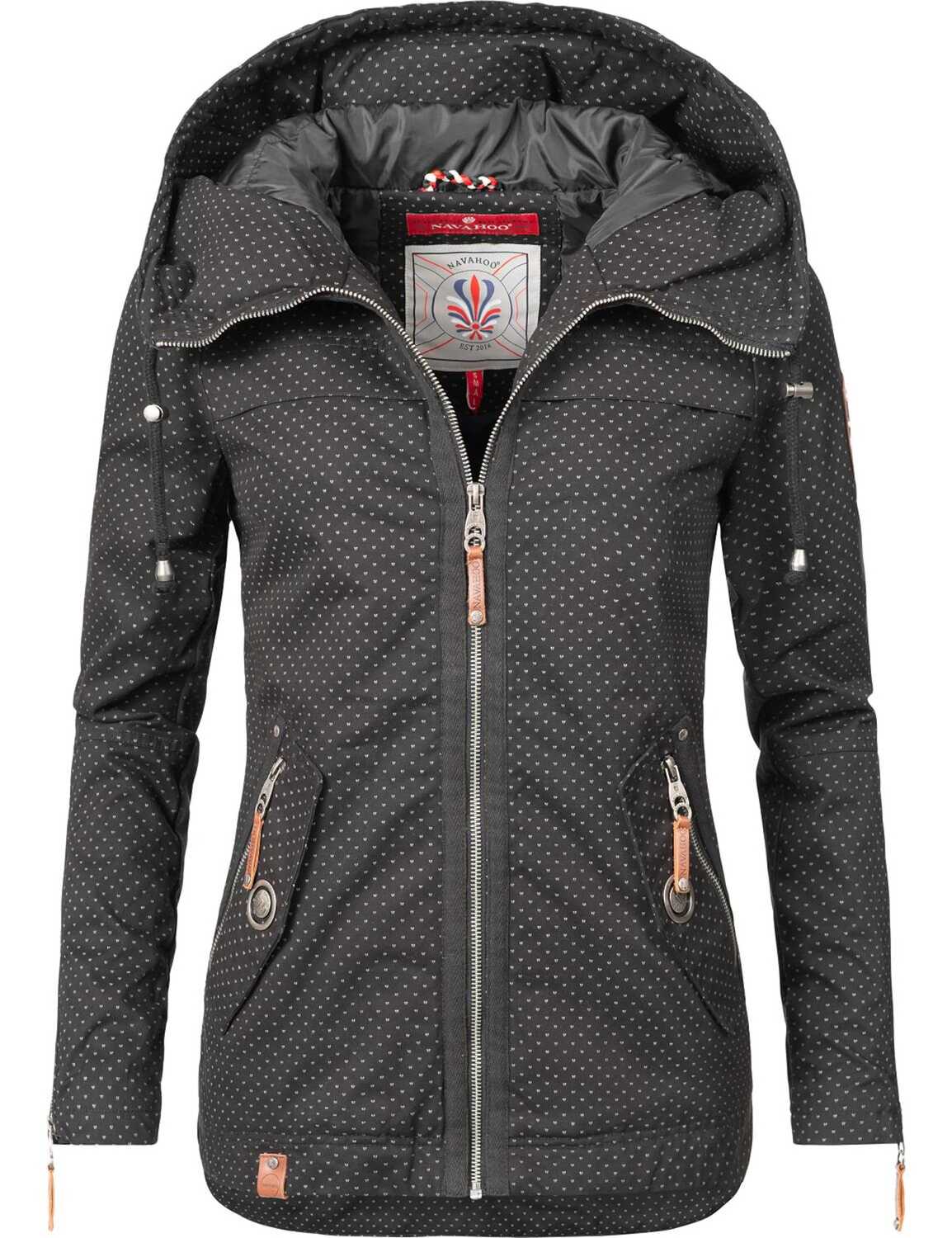 

NAVAHOO Куртка межсезонная 'Wekoo' в черном цвете