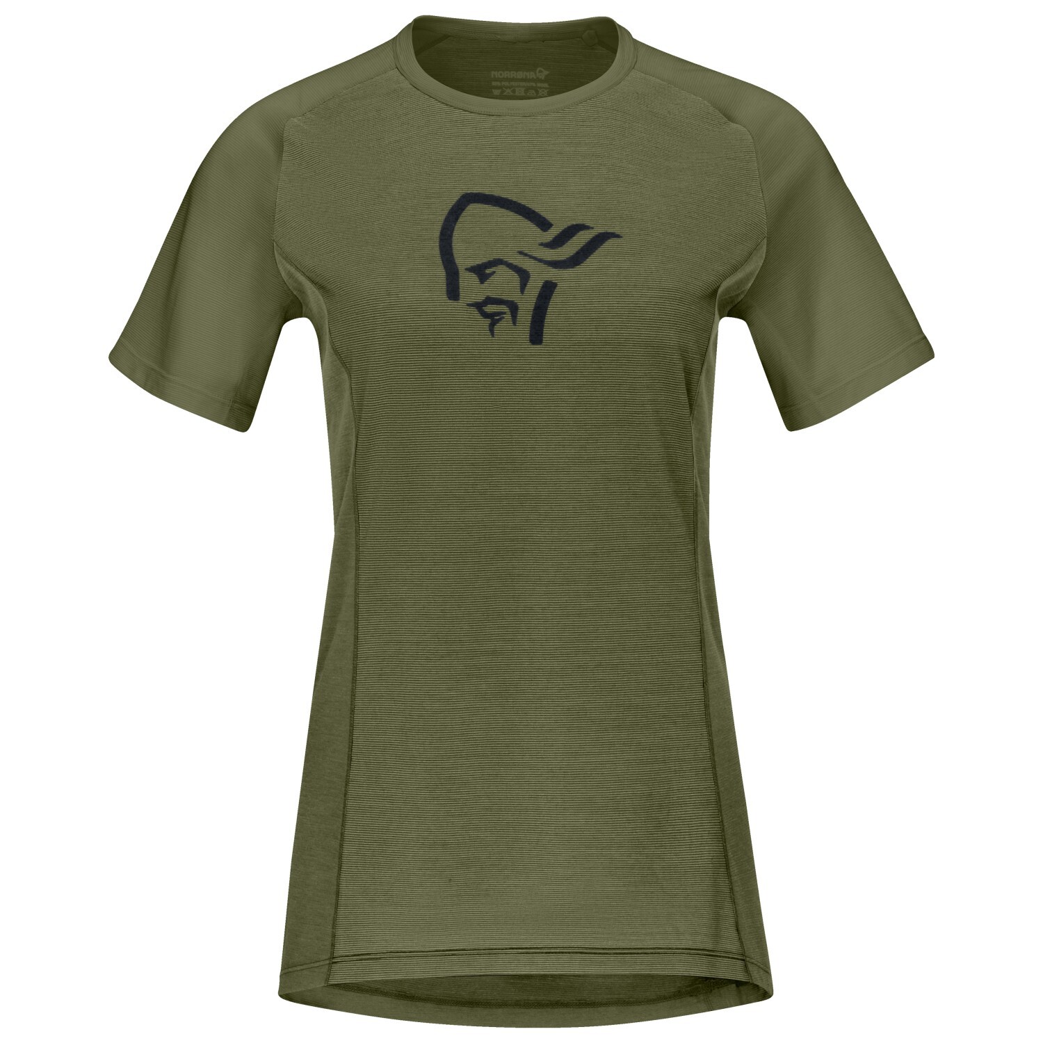 

Велосипедный трикотаж Norrøna Women's Fjørå Wool T Shirt, цвет Olive Night