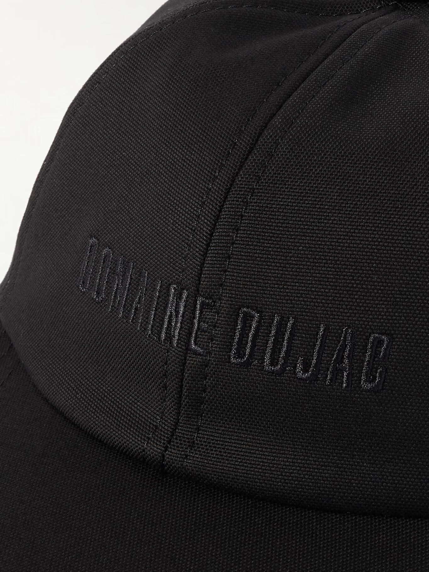 

Кепка Domaine Dujac Prune из хлопчатобумажной ткани с вышивкой SSAM, черный