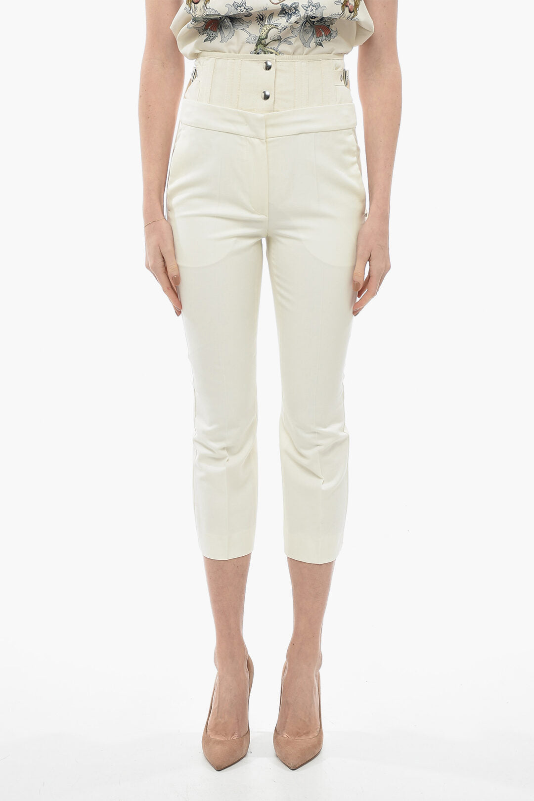 

Брюки Max Mara Basque MURANO, белый