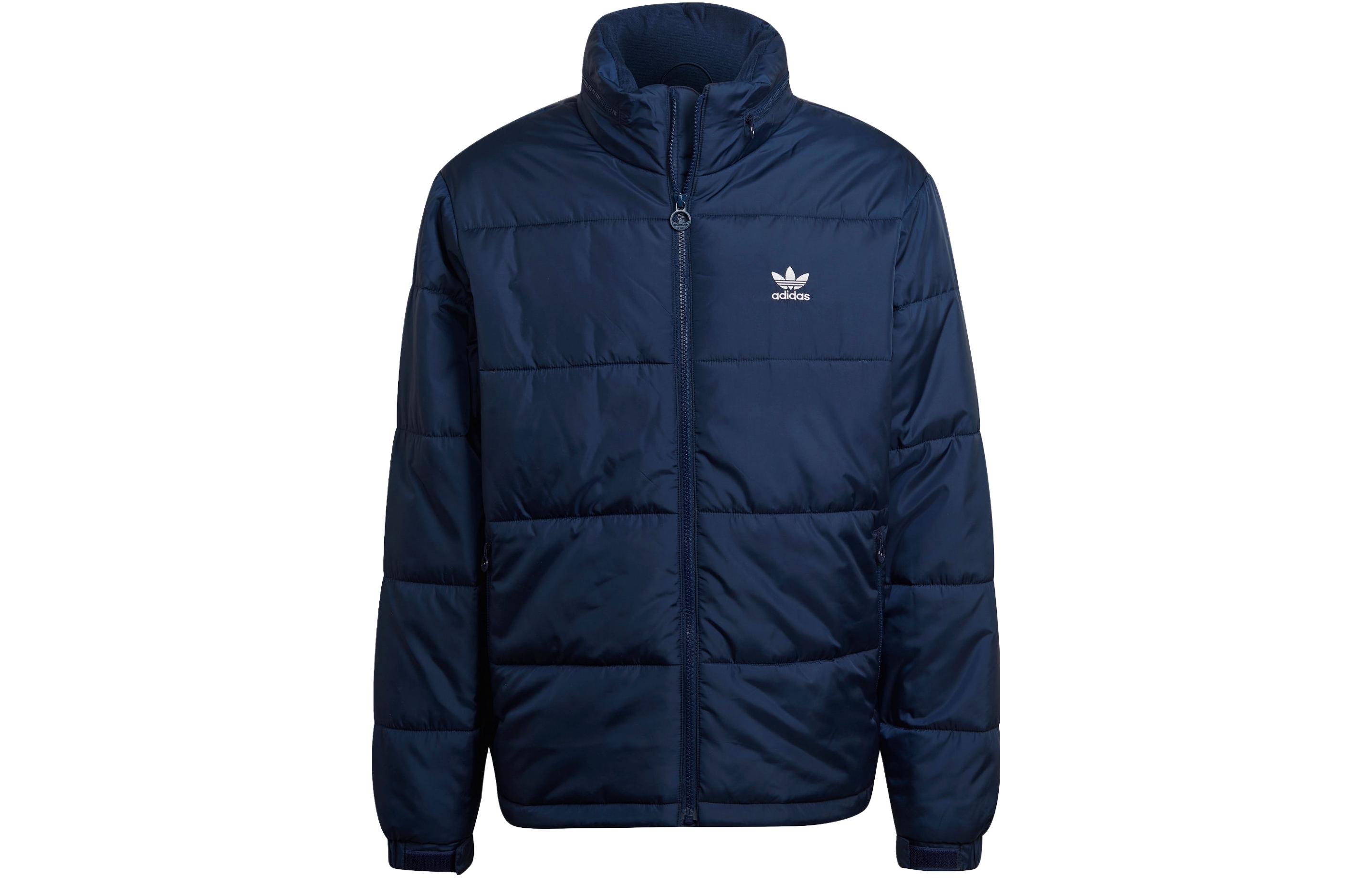 

Adidas Originals Мужская стеганая куртка цвета темного индиго, Фиолетовый, Adidas Originals Мужская стеганая куртка цвета темного индиго