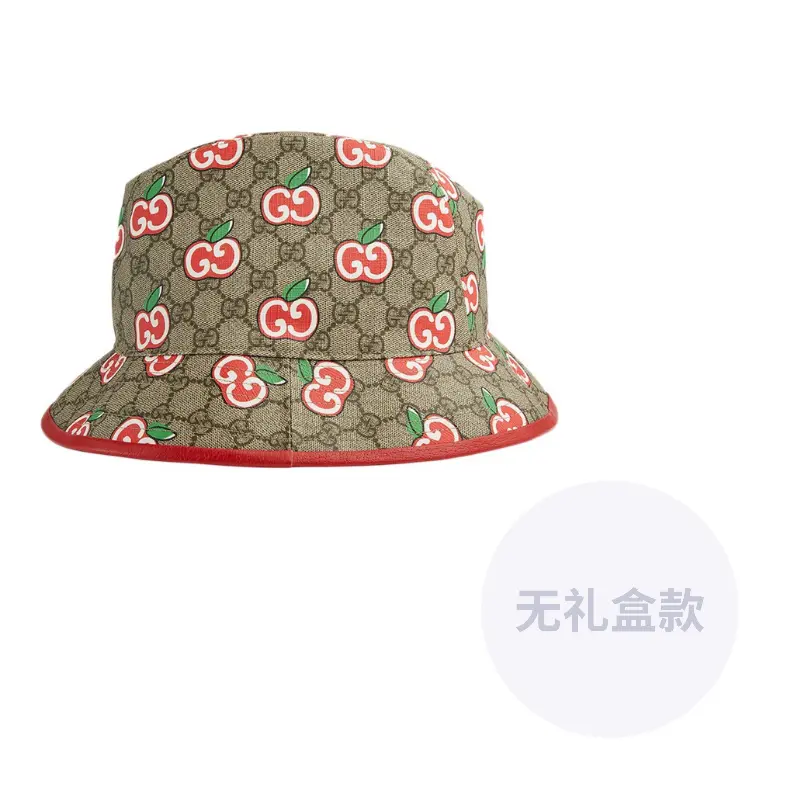 

Canvas Bucket Hats Unisex GUCCI, бежевый/ebony