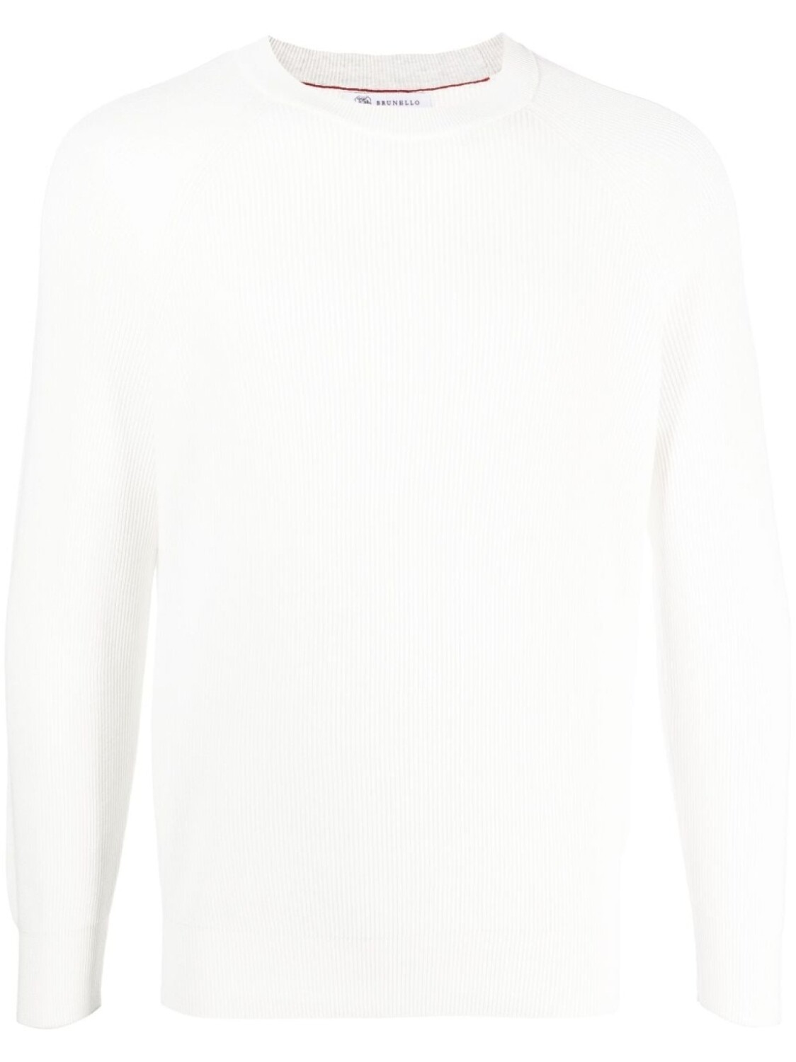 

Brunello Cucinelli толстовка в рубчик, белый