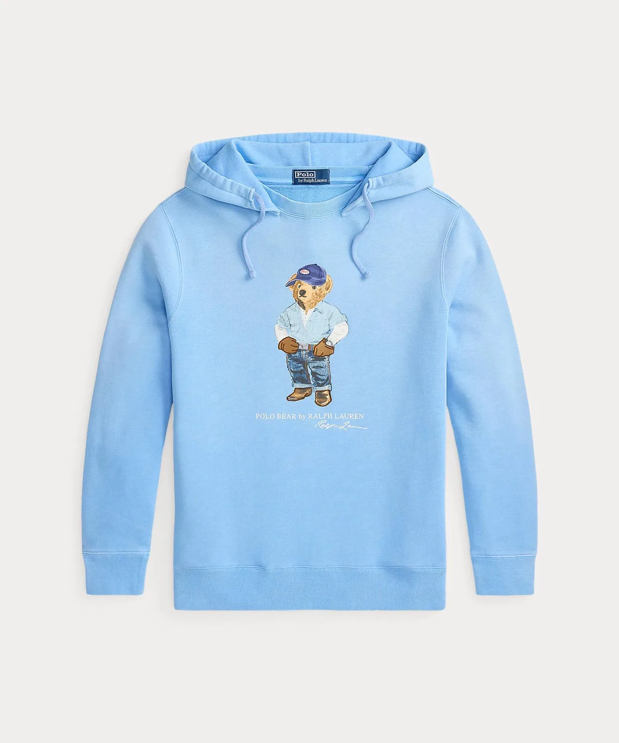 Худи Polo Bear из флиса, Ralph Lauren, синее — фото 2