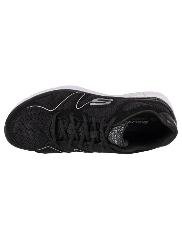 Кроссовки на шнуровке Skechers, черный — фото 3