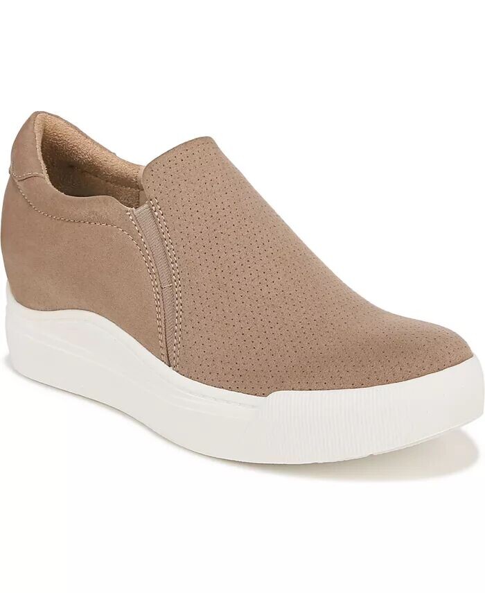 

Женские слипоны на танкетке Time Off Dr. Scholl's, коричневый