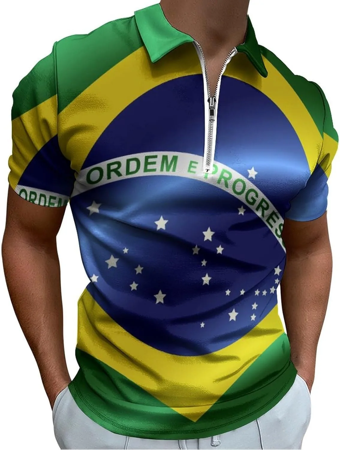 

Мужская поло 2025 с коротким рукавом, цветной блок, slim fit PPIKTC