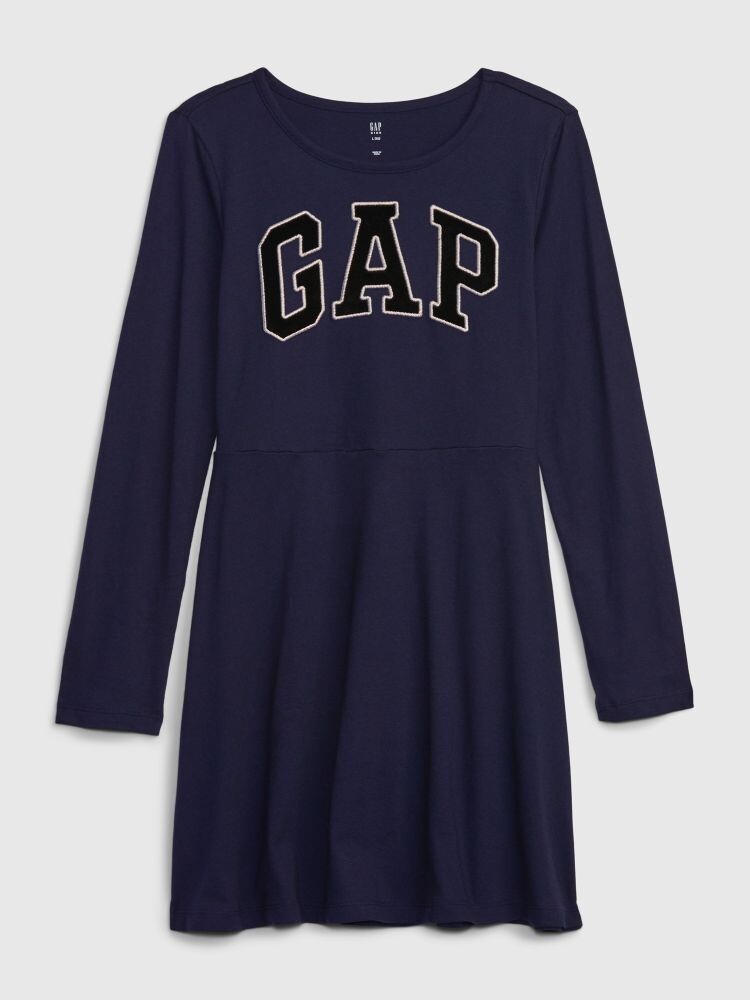 

Детское платье с логотипом. Gap, синий