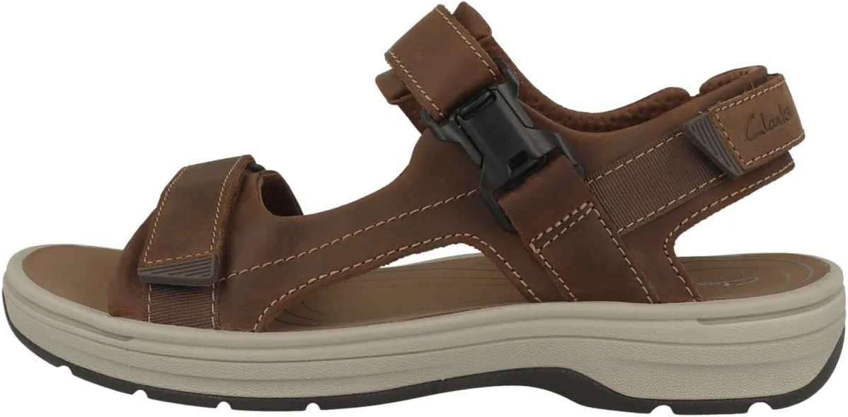 Сандалии Clarks Saltway Edge унисекс, Light Tan Lea