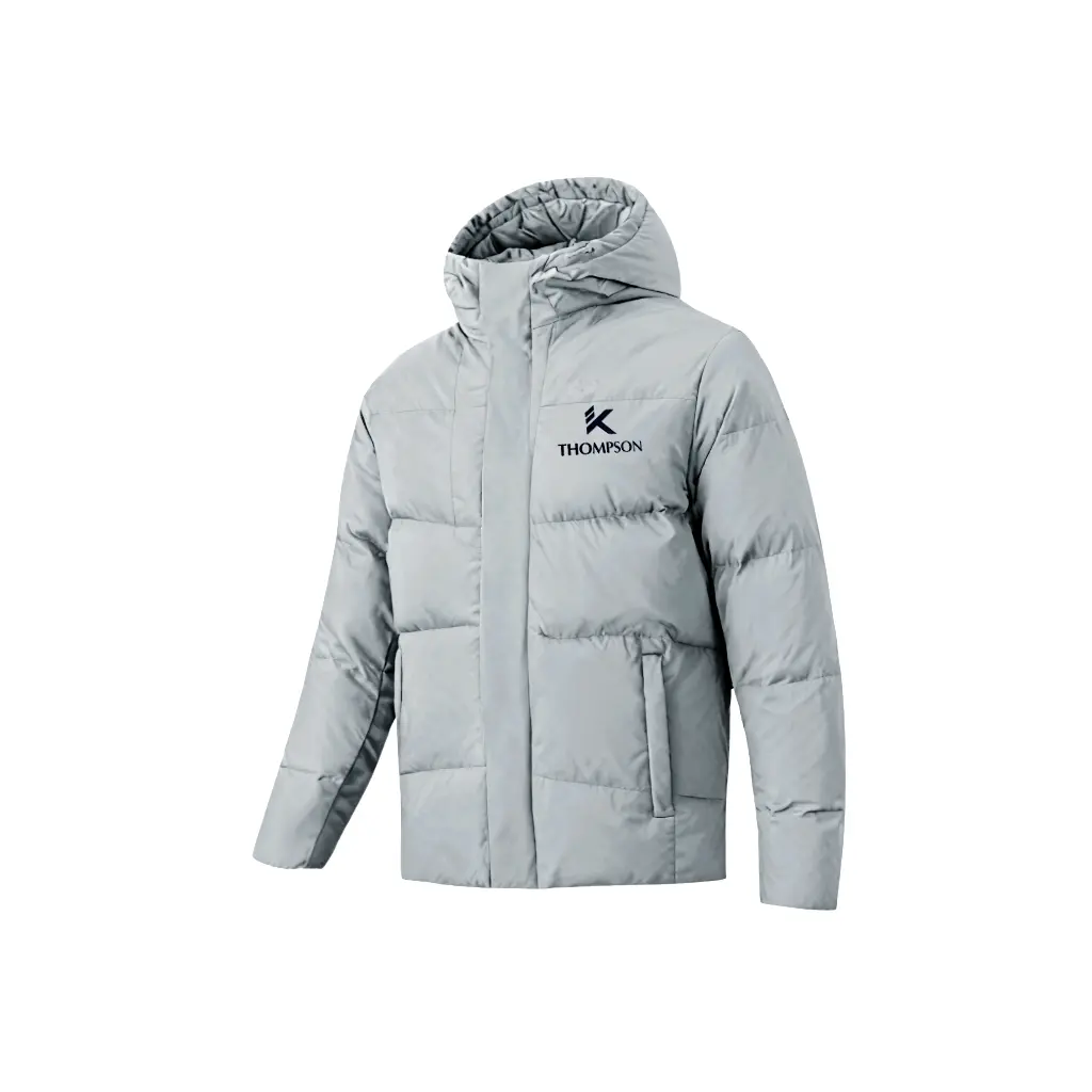 

Anta Пуховая куртка на молнии, унисекс, цвет «облачно-серый»