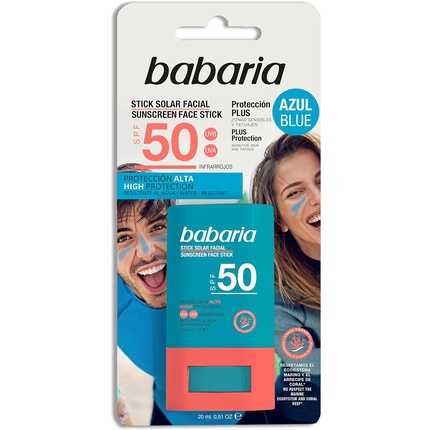 

Babaria 31797 Protection Plus F-50 Синий стик для лица 20 мл