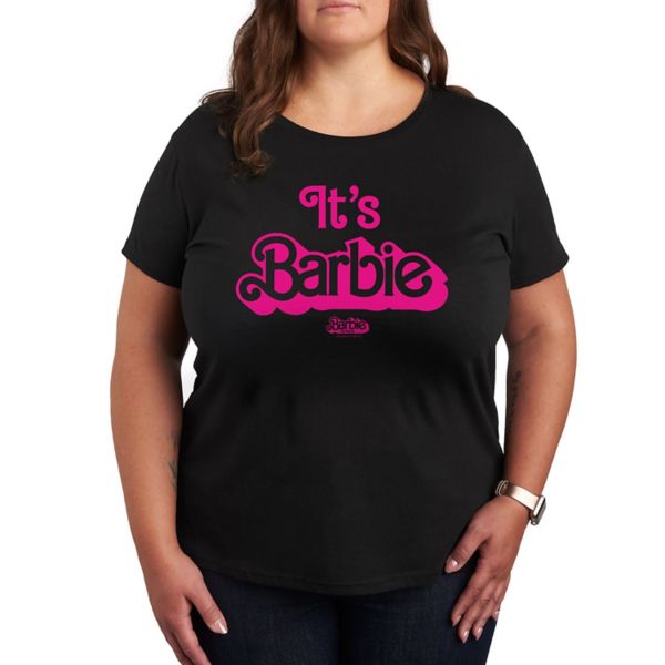 

Плюс фильм, это графическая футболка Barbie, черный