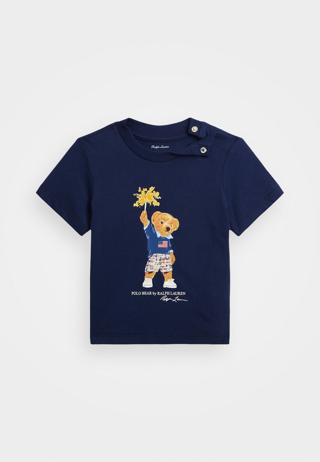

Футболка POLO BEAR COTTON JERSEY TEE Ralph Lauren, темно-синий