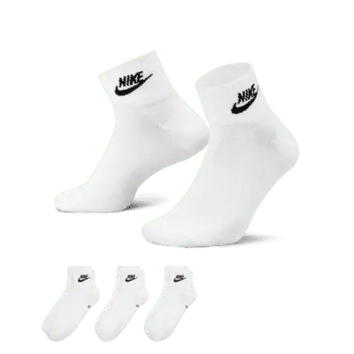 

Носки Nike Everyday Essential Ankle (3 шт), белый/черный