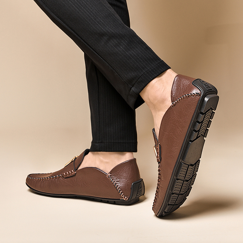 Bull Thunder Коричневые мужские повседневные туфли, цвет Brown — фото 3