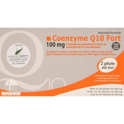 

Фениукс Коэнзим Q10 Форт 30г Fenioux