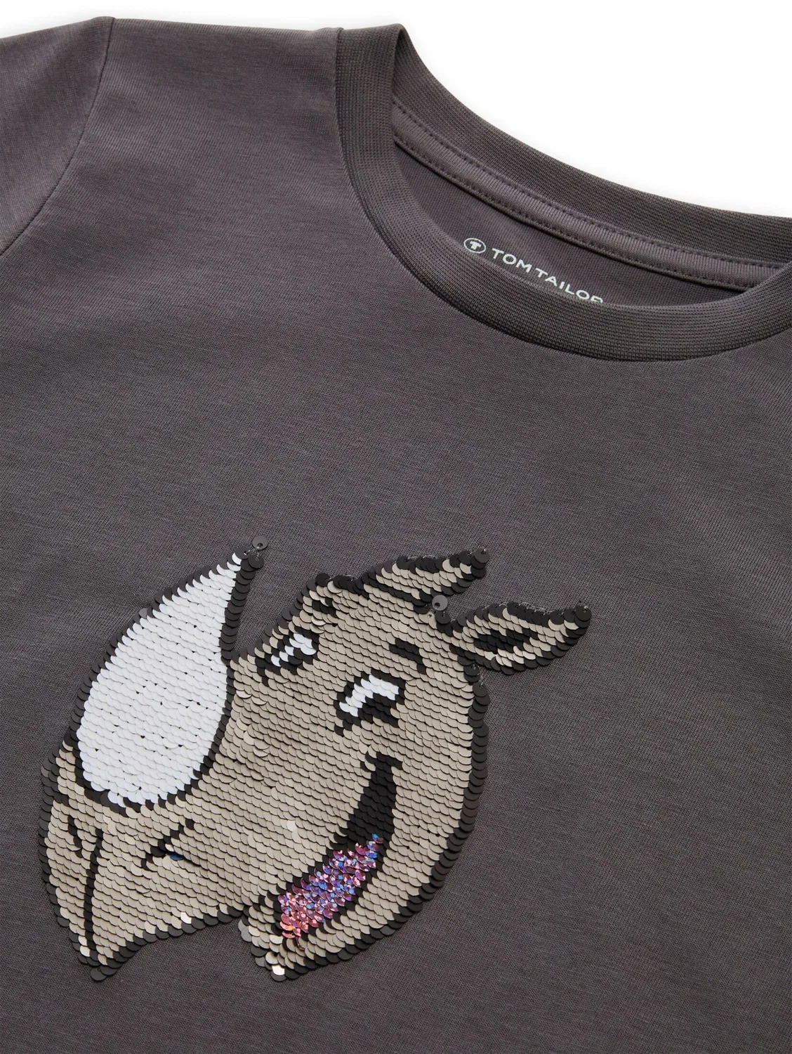 Футболка Tom Tailor, Dark Grey — фото 3