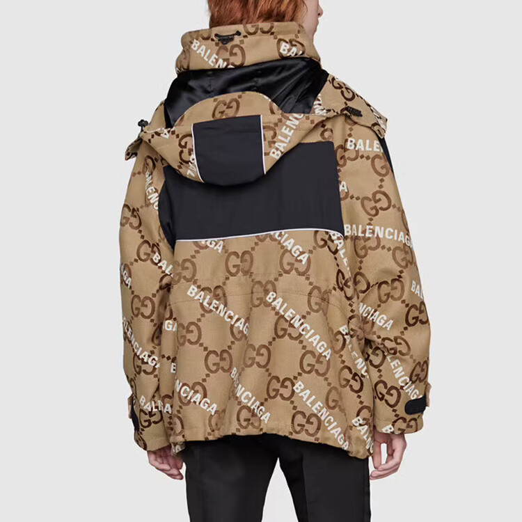 Balenciaga X Куртка Унисекс Хаки Gucci, хаки — фото 4