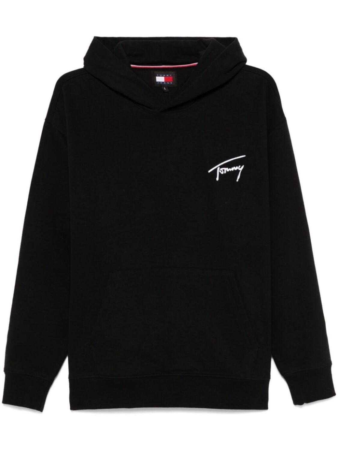 

Толстовка с вышитым логотипом Tommy Hilfiger, черный