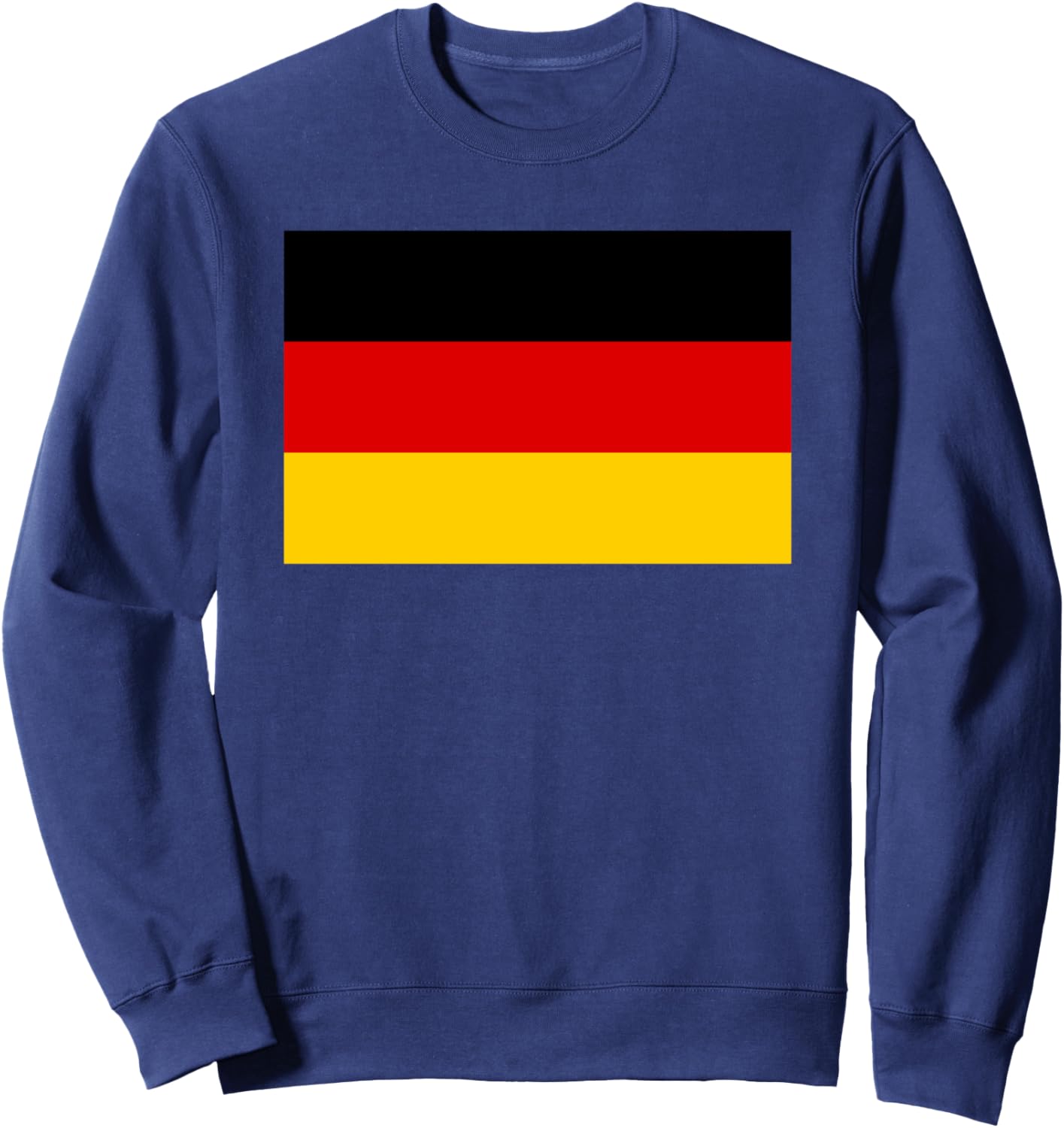 

Толстовка с немецким флагом German Flag Md Design, темно-синий