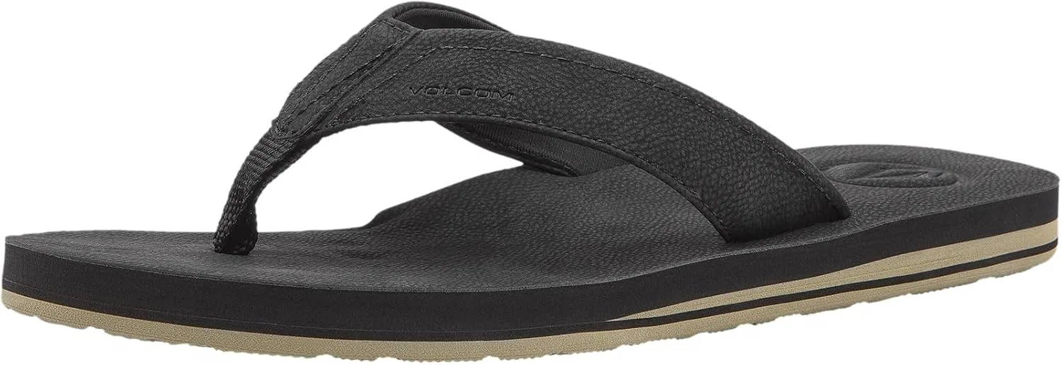 Сандалии водонепроницаемые Volcom, Black LX — фото 3