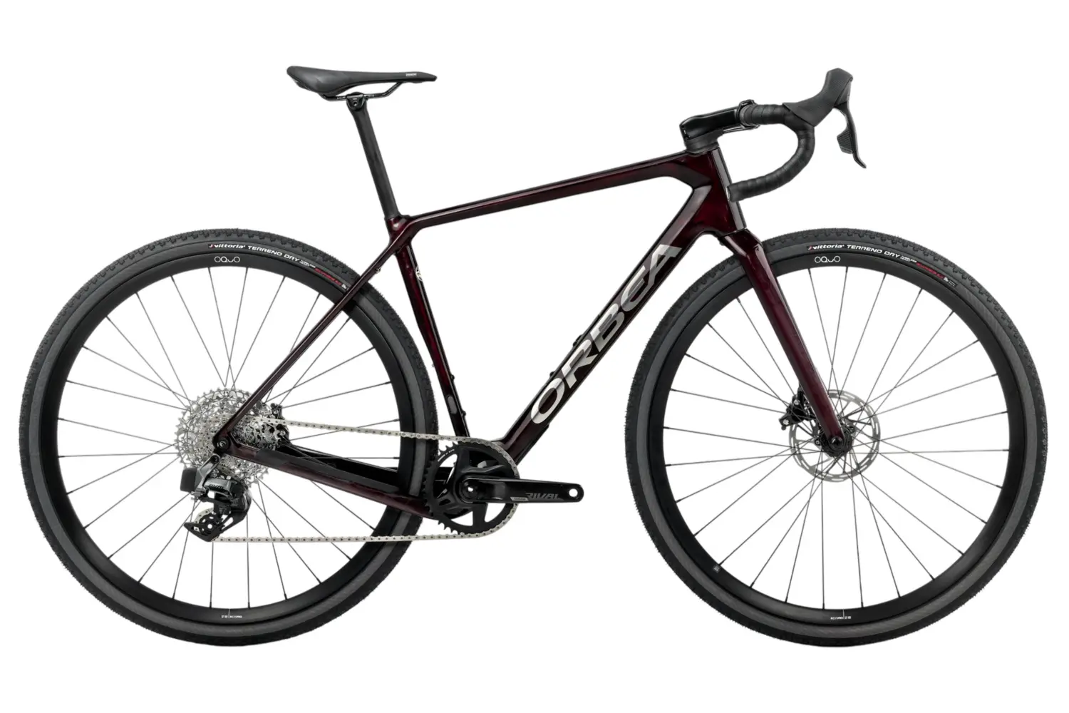 

Гравийный велосипед Orbea Terra m31e team 1x - 28 дюймов - diamant, rot | wine red carbon view (gloss)