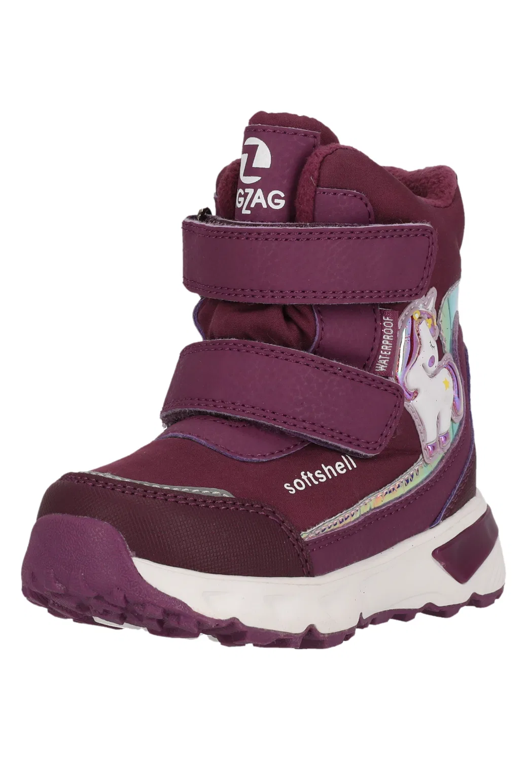 Ботинки 'Hidol' Zigzag, Dark Red